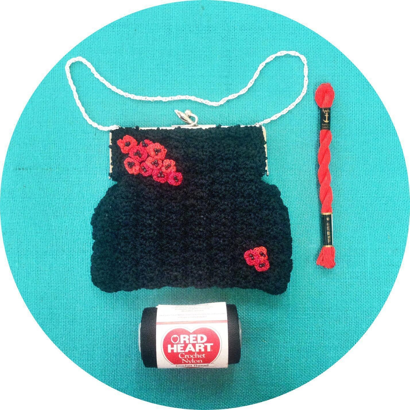 Look what Super Sue made with our new bag handles!