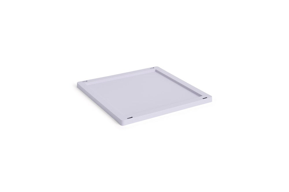 Colour Crate Lid Plastic Medium Square / Cube