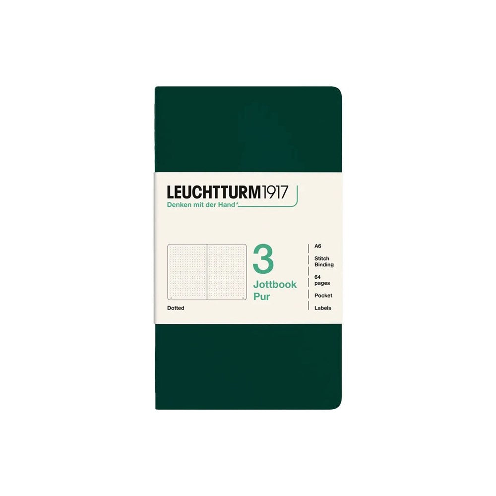 LEUCHTTURM1917 Jottbook Pur A6 - Pack of 3