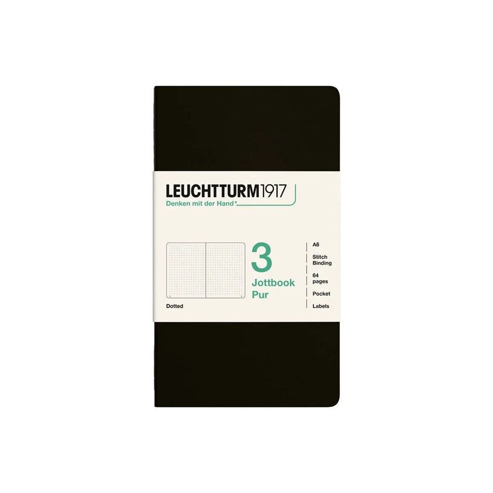 LEUCHTTURM1917 Jottbook Pur A6 - Pack of 3
